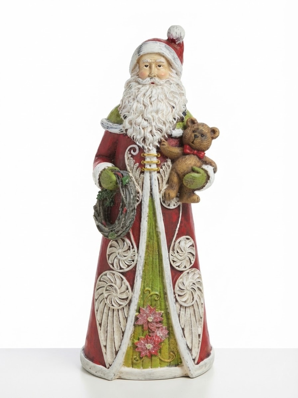 Santa Tii  Collections resin figurine, a handcrafted  12.5" tall